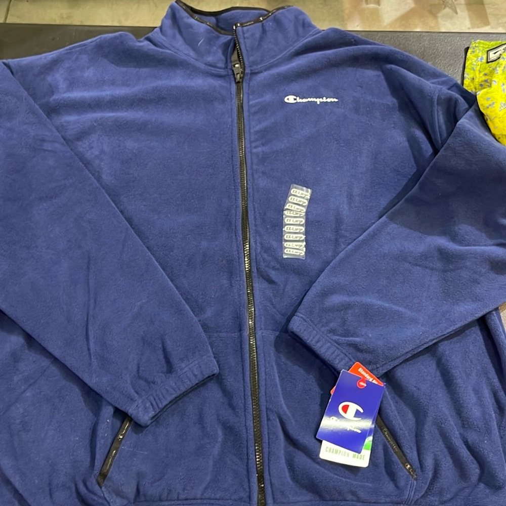 Brand new with tags fleece champion jacket
